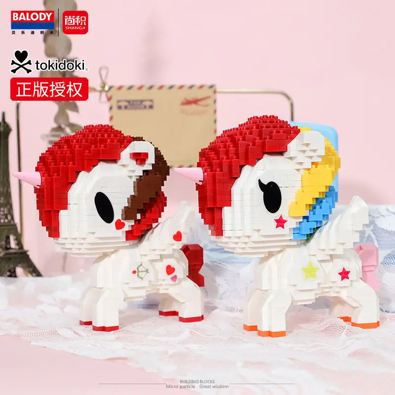 Мультяшная модель милые игрушки бриллианты мини микро строительные блоки