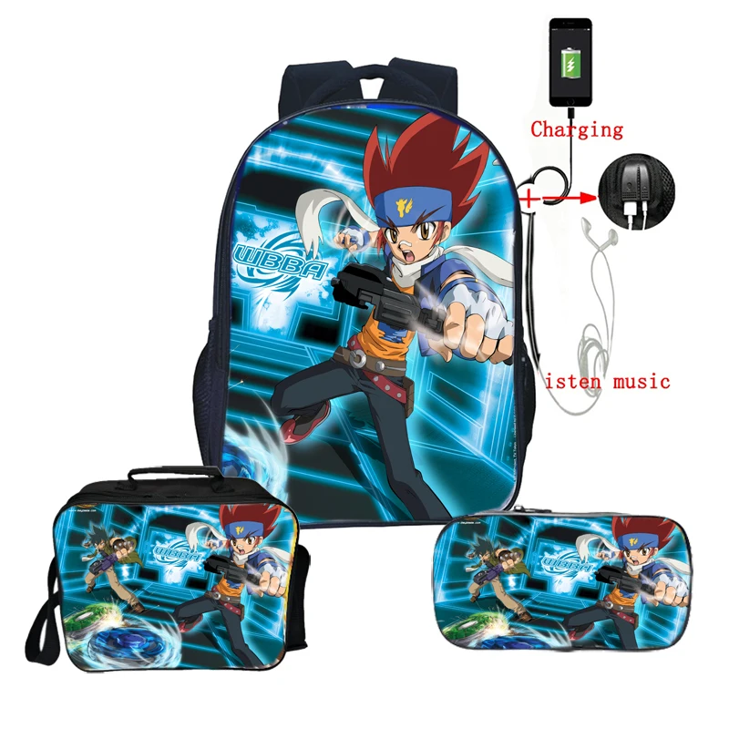 Высокое качество Beyblade рюкзак модный Сюрприз подарок рюкзак для подростков красивые дети мальчики девочки школьный ранец 3 шт./компл - Цвет: 12