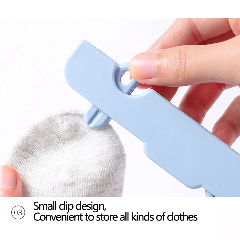 4 PCS Portable Folding Clothes Hangers Multifunction Collapsible Anti-Skid Windproof Travel Household Clothes Drying Rack