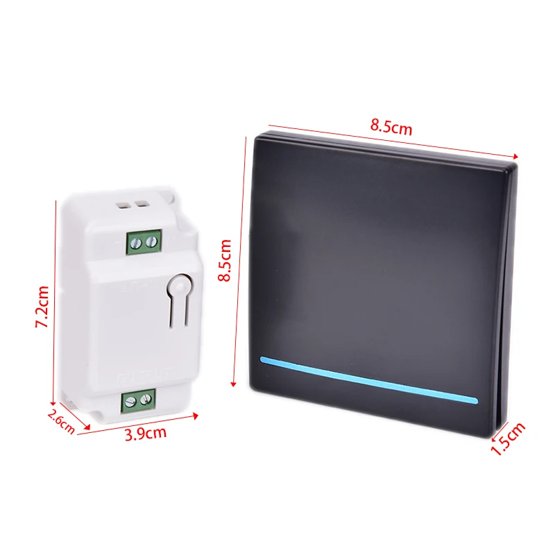 AC 85V-240V Wireless Switch Controller Smart Remote Control Touch Light Switch RF Transmitter  For Smart Home LED Dropshipping