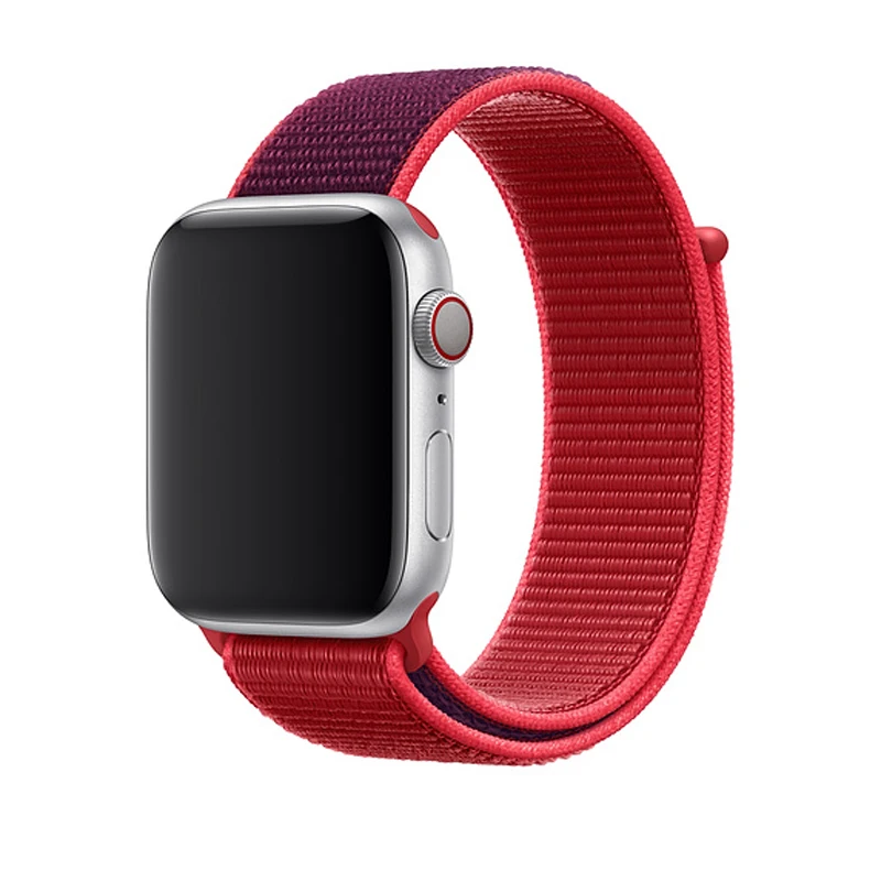 100 шт нейлоновый ремешок для Apple watch 5 4 band 44 42 мм спортивный браслет Correas для Apple Watch Iwatch 3 2 1 38 40 мм ремешок