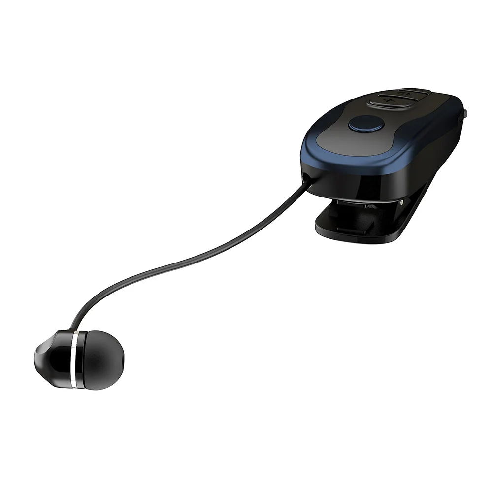 Q7 Bluetooth наушники стерео наушники с голосовым помощником отчет выдвижной тросик в ухо бизнес Удобный беспроводной портативный