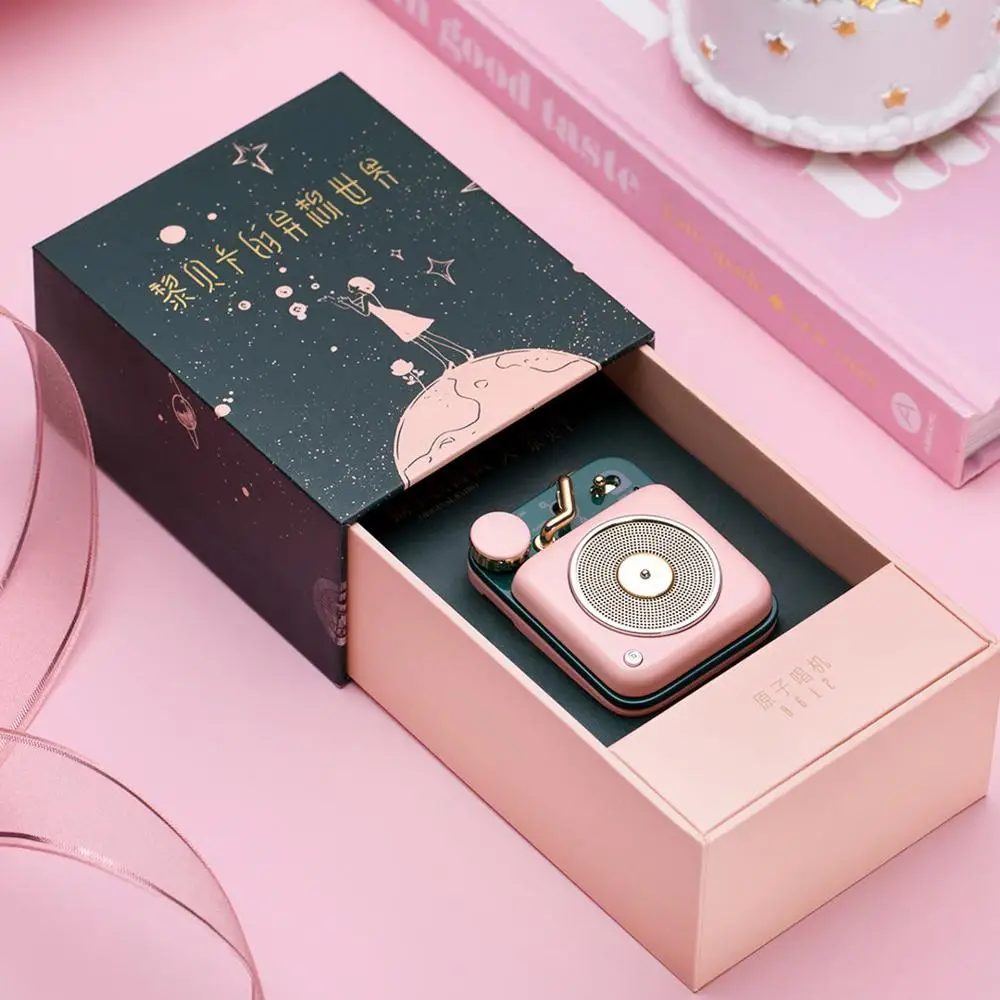Xiaomi Mijia Cat King Atomic Record плеер B612 Bluetooth Интеллектуальный Elvis аудио портативный