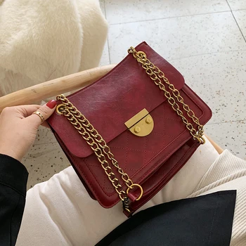 

Vintage Female Handbag Leather Designer Shoulder Bag Female Bag Alligator Handbag Messenger Bags