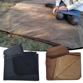 

Outdoor Waterproof Picnic Mat Moisture-proof Suede Camping Mat Windproof Blanket 181x144CM Can Be Stored And Folded