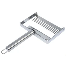 Большой скребок из нержавеющей стали для меда, вилка для пчеловодства, для откапывания меда, для пчелиного улья, лопата, инструменты, VJ-Drop