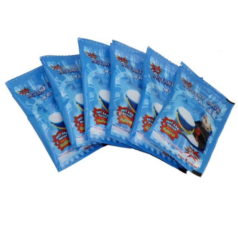 1 упаковка искусственные снежинки снежное дополнение слизи наполнитель для