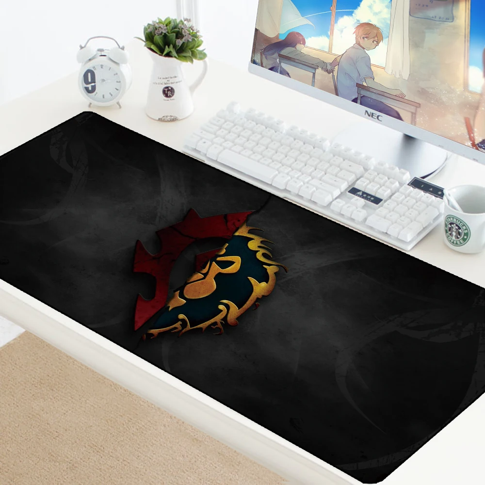  World of Warcraft Gaming Mouse pad Speed Locking Edge Large Natural Rubber Waterproof Game Desk Mou