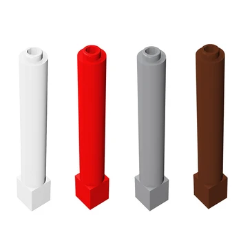 

20pcs/50pcs Building Block Parts diy Assemble Toy 1x1x6 Solid Pillar Bricks Parts Educational Creative Gift ChildrenToys