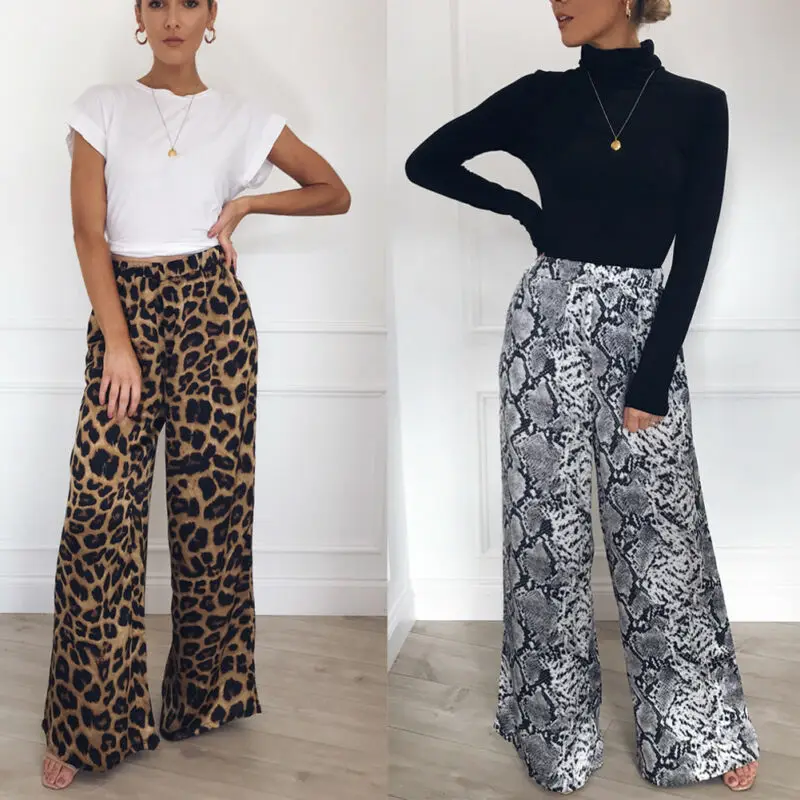 Ladies Loose Trousers Pants 