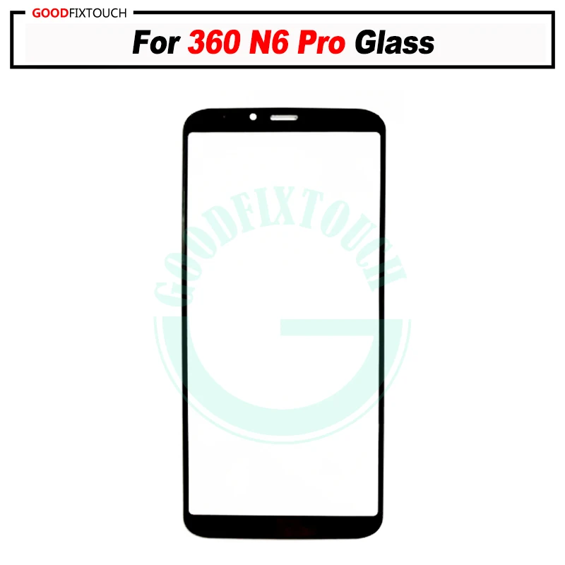 Для 360 N6 Pro Переднее стекло сенсорный экран верхняя линза lcd внешняя панель Ремонт