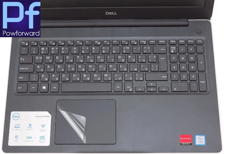 2 шт./упак. матовый стикер тачпада пленка для ноутбука DELL Inspiron 15 7590 P83F Сенсорная