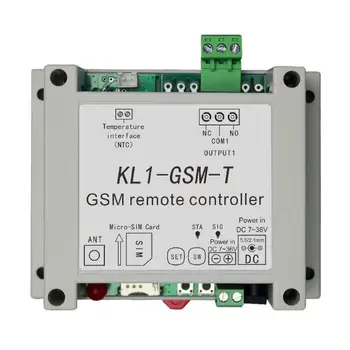

KL1-GSM Remote Controller ON/OFF Relay Switch Temperature Linkage Control Support Dropshipping