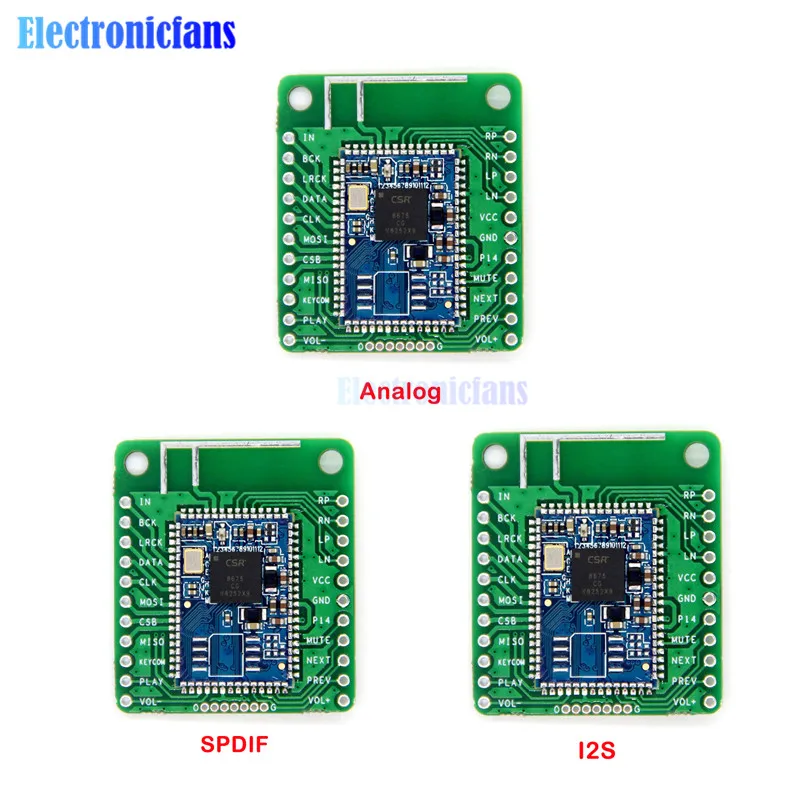 CSR8675 Bluetooth V5.0 Bluetooth с низким энергопотреблением Аудио приемник модуля плата APTX-HD без потерь сжатия I2S волокно SPDIF