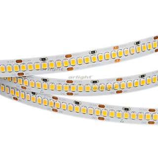 023555 Лента RT 2-5000 24V White5500 10mm (2835 252 LED/m LUX) (ARL 10 Вт/м IP20)-5м. Arlight | Лампы и освещение
