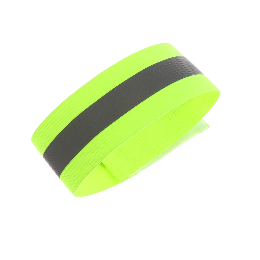Reflective Vest Arm Band Belt Strap For Outdoor Sports Night Running Cycling