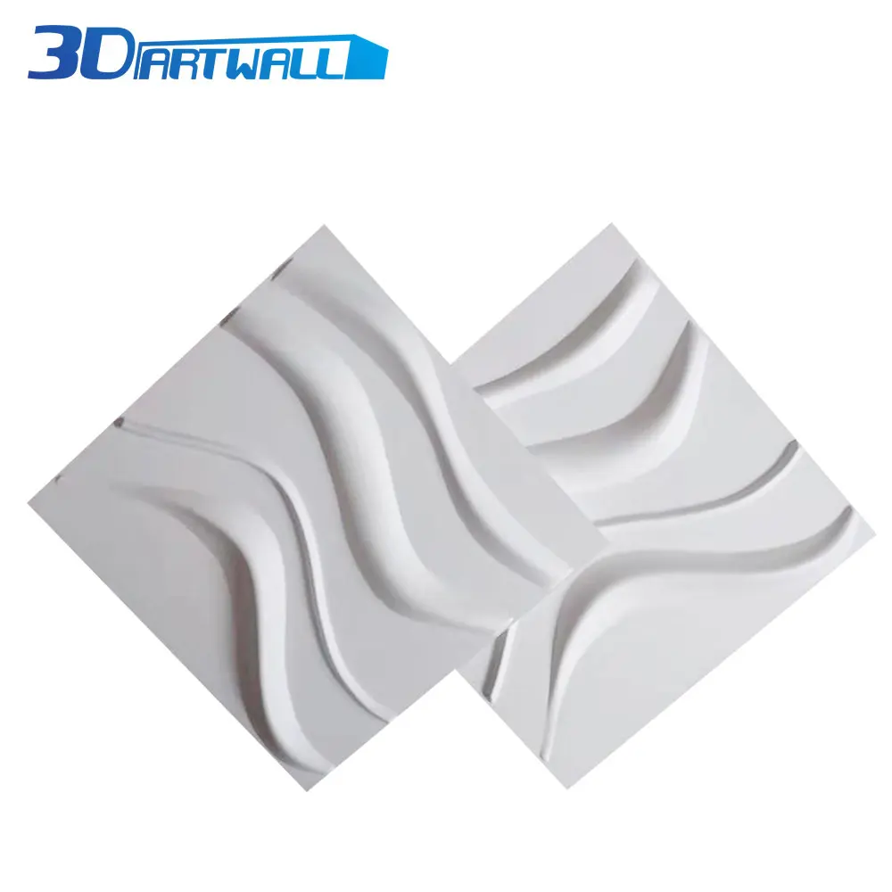 Прочные ПВХ настенные наклейки Easy Peel & Stick текстурированные декоративные 3D панели
