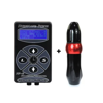 

Professional Permanent Makeup Eyebrow Lip Tattoo Machine Power Supply Cartridge Needles Free Gift Accessories for Tatoo