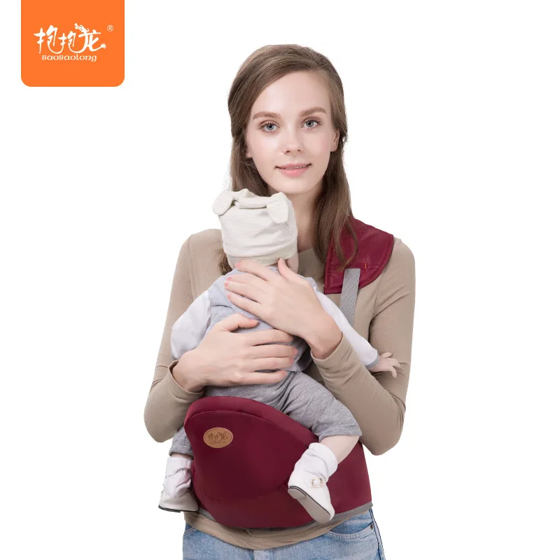 

Waist Stool with Shoulder Strap Single Stool Light Multi-functional Four Seasons Universal Baby Stool Baby Carrier Carried the B