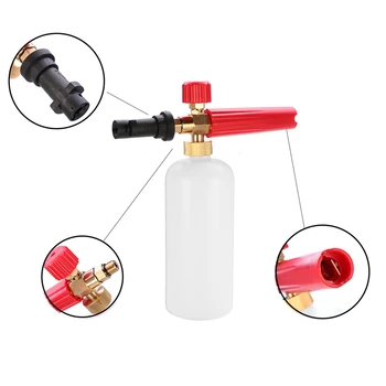 

Car Washer Snows Foam Lance 1000Ml High Pressure Soap Foamer Cleaner Auto Washing Adjustable Nozzle Sprayer For Karcherk Series
