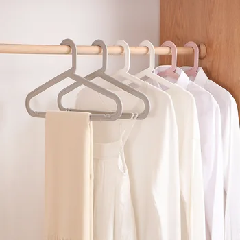 

4pcs/set Hanger drying rack household hangers simple wind student dormitory non-slip clothes clothes hanging clothes