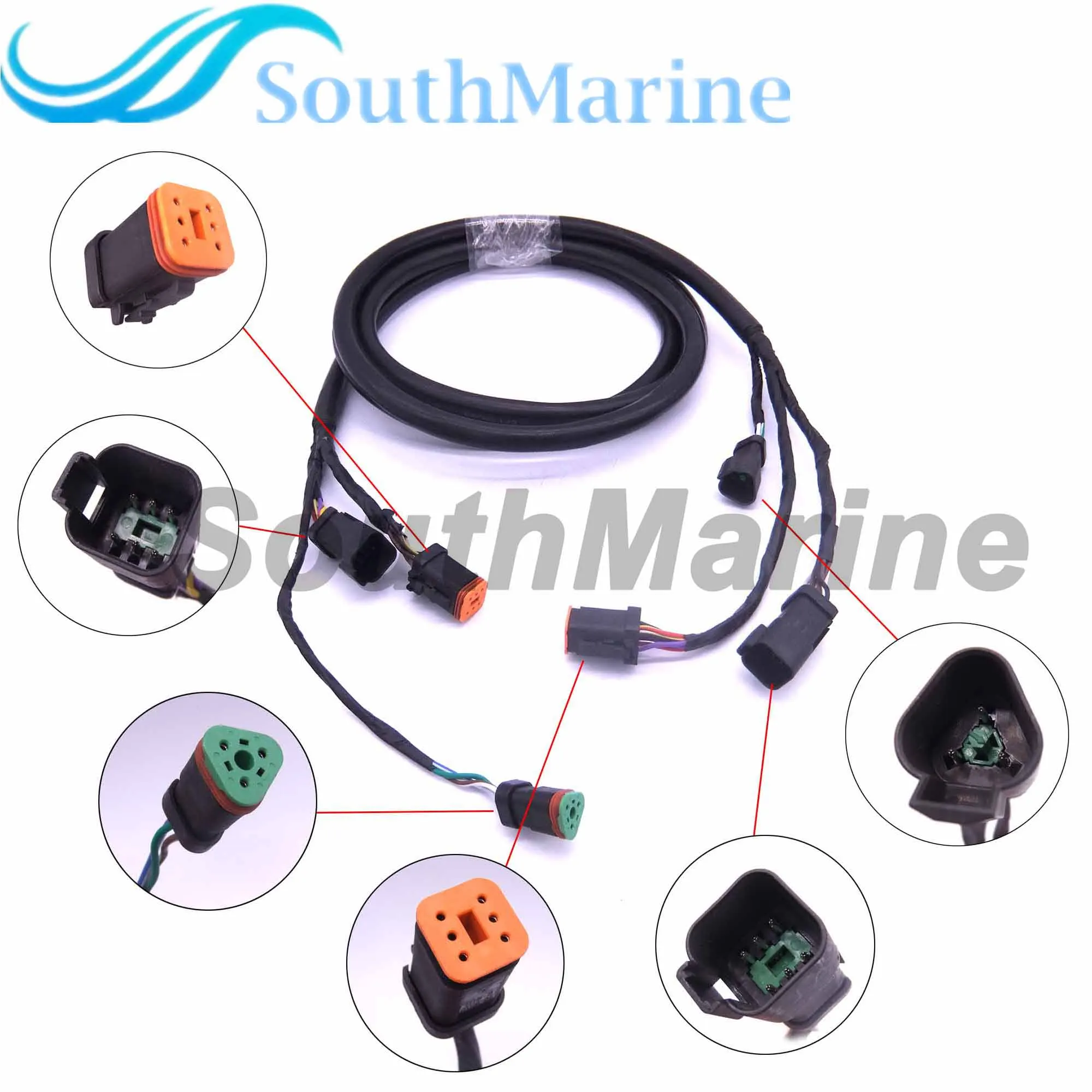 0176334 176334 удлинитель кабель в сборе для Evinrude Джонсон OMC подвесной мотор 10 футов(3,05 м
