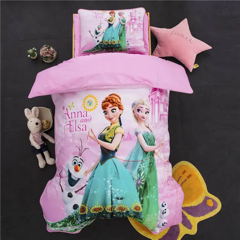 Disney Frozen Elsa Anna Princess Bedding Set For Kids Baby 47 X59