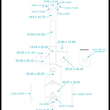 Mastercraft X26 коврик для кокпита лодка EVA Тиковый настил 1/" 6 мм
