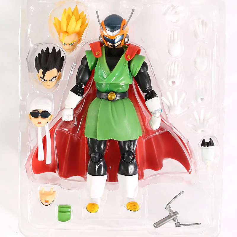 Dragon Ball Z Great Saiyaman Gohan SHF Figrine фигурка игрушки Brinquedos Фигурки Модель подарок - Цвет: no box