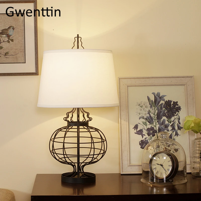 

Creative Iron Ball Table Lamp for Living Room Bedroom Hotel Modern Home Decor Desk Light Led Lighting Fixtures Nordic Luminarias