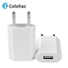 Hot Selling High Quality European EU Plug USB AC Travel Wall Charging Charger Power Adapter For Apple iPhone 6 6S 5 5S 4 4S 3GS ► Photo 1/6