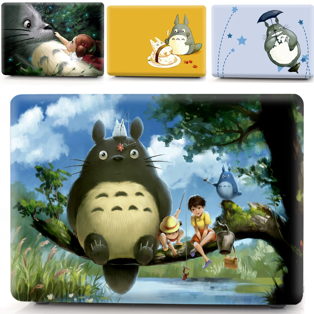 Totoro PVC Laptop Anti-Scratch Case Cover For HUAWEI MateBook X Pro 13.9/13 14/MateD14 D15 X 2020 EUL-W19 Honor Magicbook 14 15
