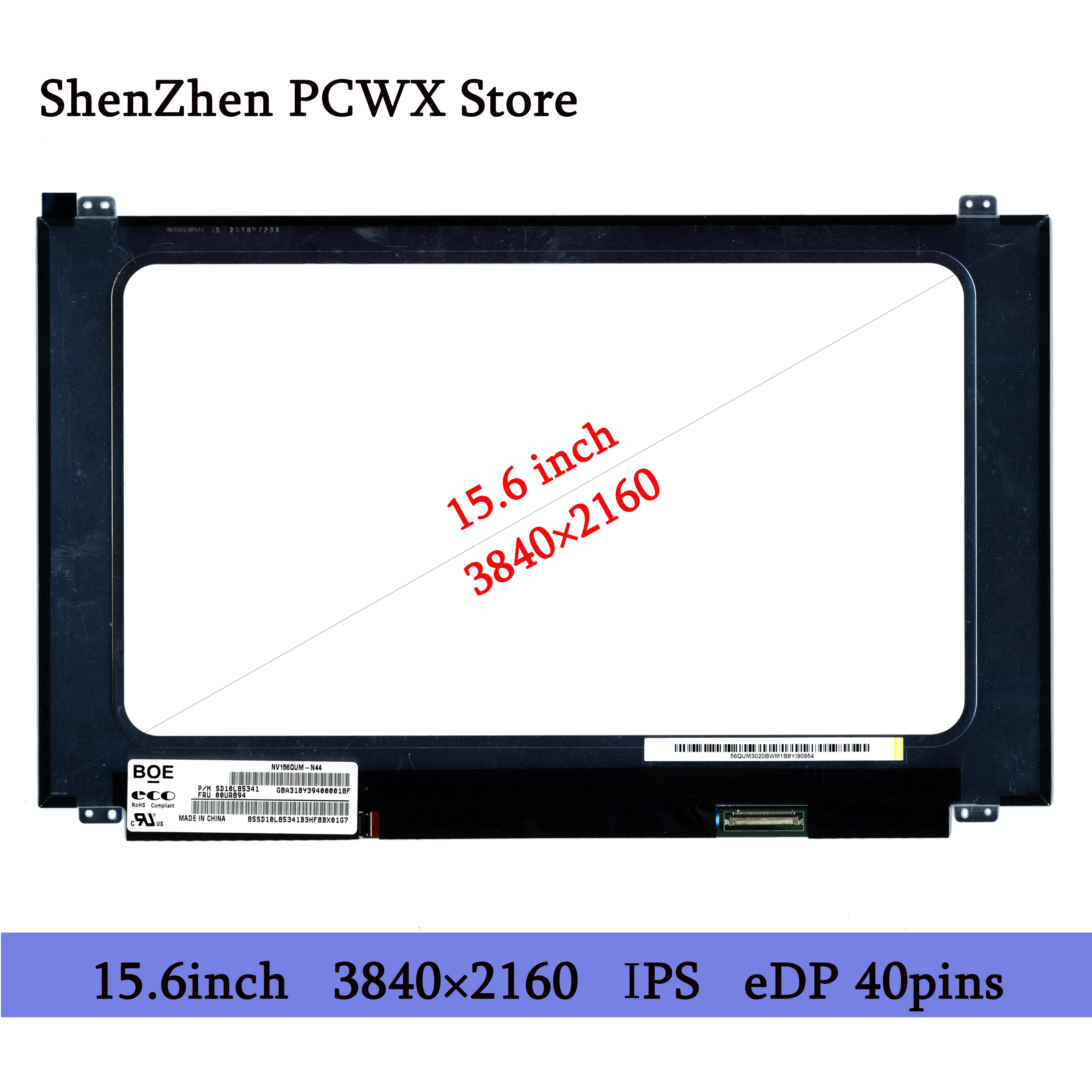 HDMI Type C LCD Controller Board 15.6/" 4K NV156QUM N44 3840X2160 IPS écran LCD