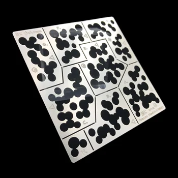 

AJ0023 Forest Ambush Wave Point Light and Shadow Camouflage Hollow Spray Board Model Building Tools