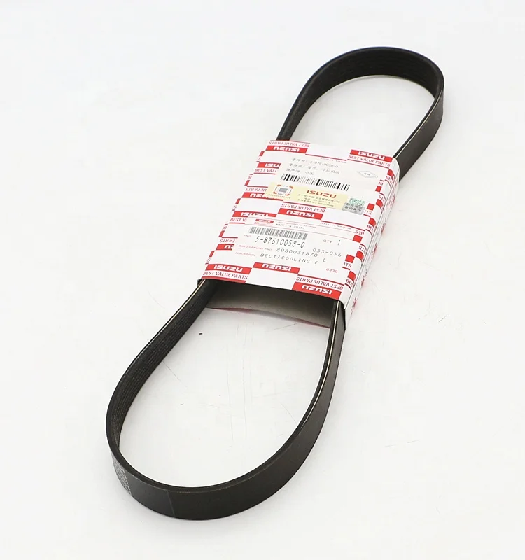 

ISUZU BVP high quality fan belt 5-87610058-0 5876100580 NPR75 4HK1 8-98003187-0 8980031870 FAN BELT