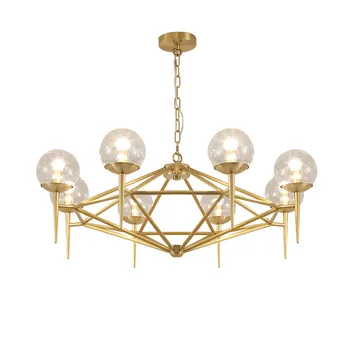 

luminaire crystal bedroom living room luminaria pendente