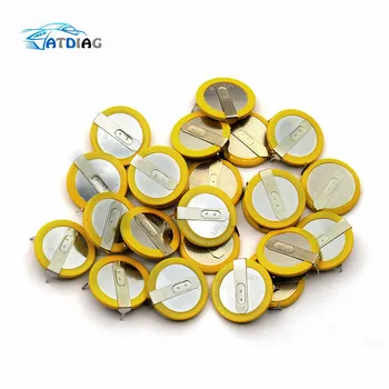 

100pcs/lot LIR2025 Replacement Battery For Car Remote Key FOB Auto Remote Keys Battery 3.6V