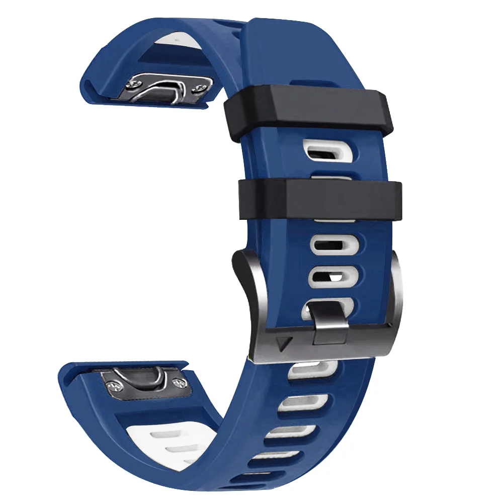 Silicone Quick Release Smartwatch Strap - Versatile Replacement Wristband