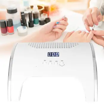

80W Led UV Nail Lamp Nail Dust Collector Two In One nAail Art Salon lamp and Collector Vacuum Cleaner Nail Manicure Tools