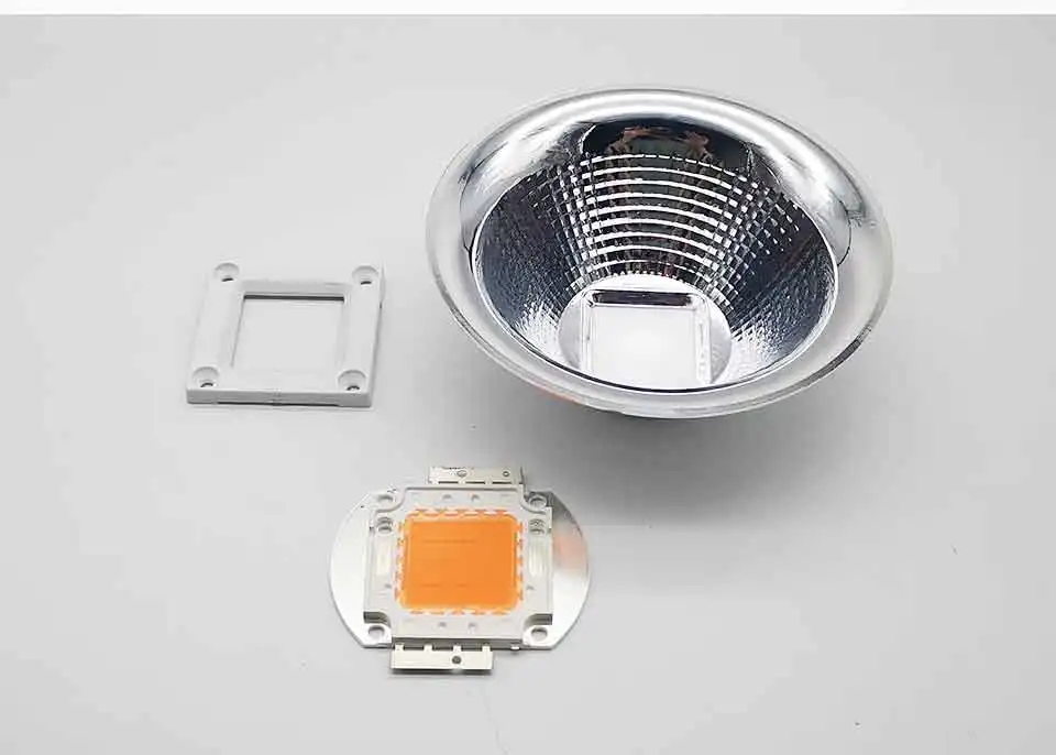 Diâmetro de Alumínio Emissor de Luz Case para 20w-100w 25x25mm de Alta Pces Lâmpada Refletor Copo Tigela Potência Spotter 5 104mm Led 4 Weddings & Events