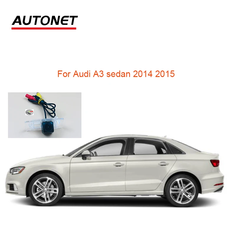 Autonet Hd1280 * 720 Telecamera Per Retromarcia Per Audi A3 Sedan 2014 2015 Telecamera Per Retromarcia Cvbs Per Auto/Telecamera Per Targa/Telecamera P