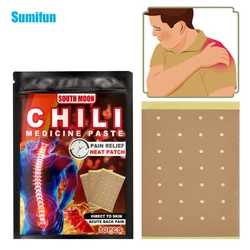 10pcs/bag Capsicum Pain Relieving Patch Muscle Strain Pain Back Pain Knee Joint Ache Plaster Chinese Medical Massage