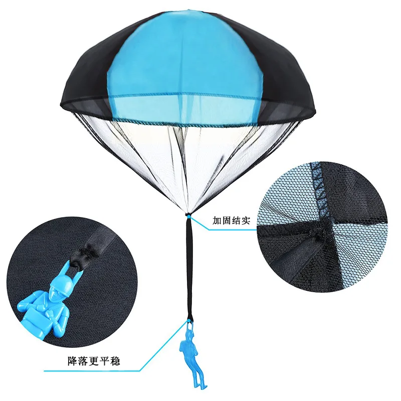 Hand Throwing Parachute Kids Outdoor Funny Toys Game Play Educational Toys for Children Fly Parachute Sport Mini Soldier Toy 2