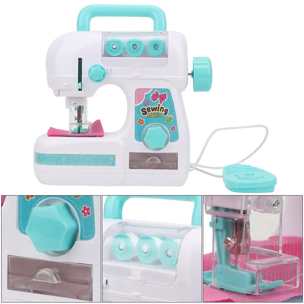 Electric Sewing Machine Toys Educational Interesting Toy for Kids Girls Children Housekeeping Toys