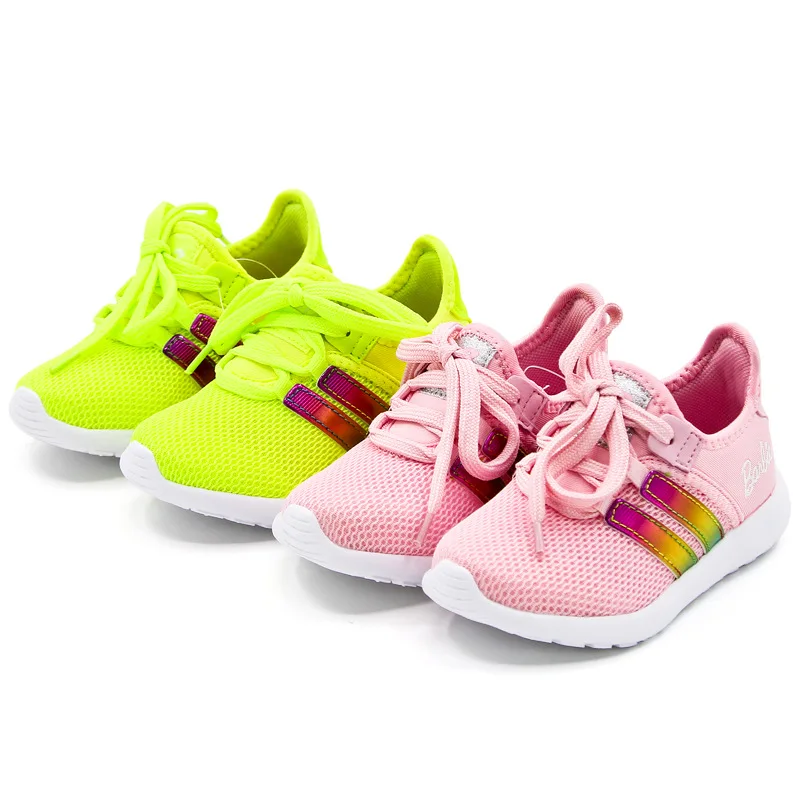

Barbie Children Sports Shoes Breathable Mesh Summer 2019 Small CHILDREN'S Running Shoes Casual Shoes CHILDREN'S Shoes Lightweigh