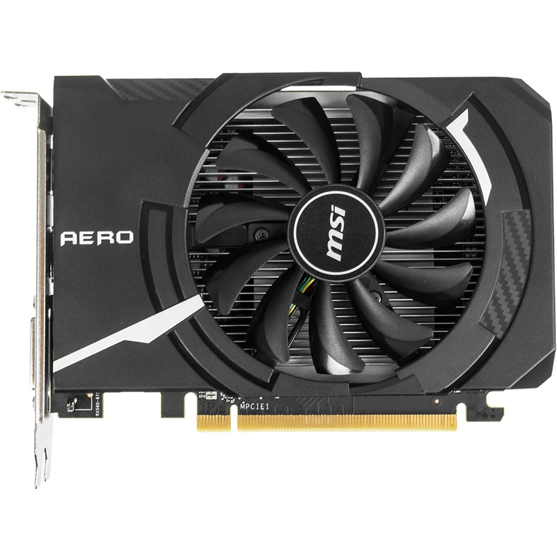 Видеокарта MSI PCI E Radeon RX 560 AERO ITX 4G OC AMD RX560 4096Mb 128b GDDR5 1196/7000 DVIx1/HDMIx1|Графические карты| |