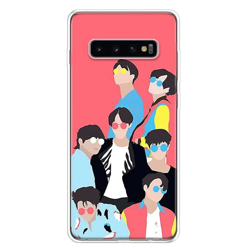 Love YourSelf Boys Kpop Phone Case Cover For Samsung Galaxy S10