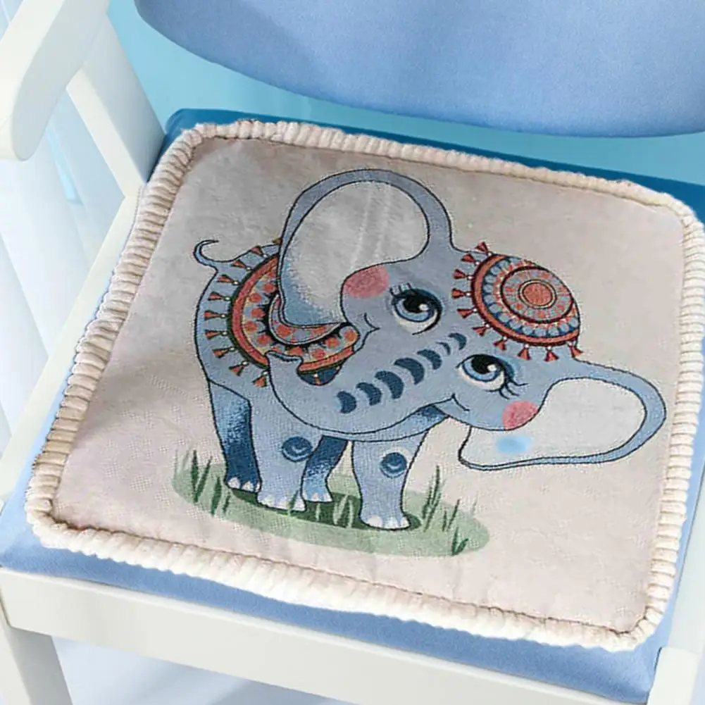 AIHOME 47X47CM Electric Heating Seat Cushion Pad USB Washable Linen Heated Cushion For Office Small Electric Blanket Cushion