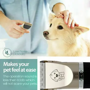 

Animal grooming electric clipper razor professional pet dog hair trimmer electric scissors set