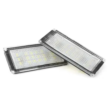 

Error-free License Plate Lights High efficiency 18LED For BMW 3 Series E46 2D 325Ci / 330Ci 2004-06 Bulb Car